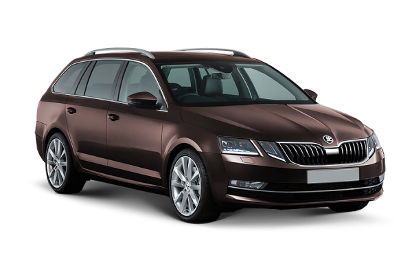 Skoda Octavia Combi brown