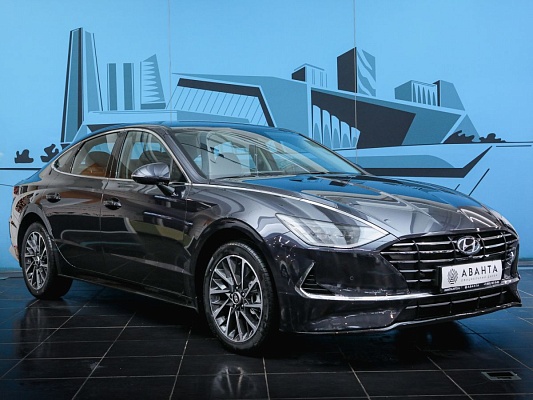 Hyundai sonata blue business plus