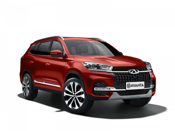 Chery Tiggo 8 Огненно-красный
