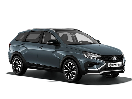 Lada Vesta SW Cross Life24 1.8 CVT 122 л.с. Seryy Borneo